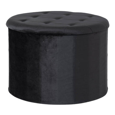 Se Turup Puf - Puf I Velour Med Opbevaring, Sort , Ø50X35 Cm ❤ Stort online udvalg i HouseNordic ❤ Hurtig levering: 1 - 2 Hverdage samt billig fragt ❤ Varenummer: BBM-45561068585237 og barcode / Ean: '5713917009756 på lager - Udsalg på Nyheder, Populære produkter, Puff Spar op til 56% - Over 857 kendte brands på udsalg