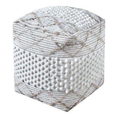 Se Puri Puf - Puf, Håndvævet, Råhvid, 40X40 Cm ❤ Stort online udvalg i HouseNordic ❤ Hurtig levering: 1 - 2 Hverdage samt billig fragt ❤ Varenummer: BBM-45560986140949 og barcode / Ean: '5713917024032 på lager - Udsalg på Nyheder, Populære produkter, Puf Spar op til 66% - Over 857 kendte brands på udsalg