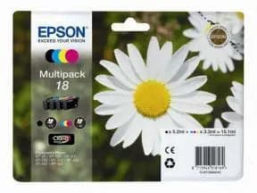 Se Epson T1806 multipack 4 colours printerpatron online her - Ean: 8715946518169