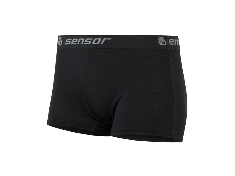 Se Sensor Merino Active Boyshort - Uldunderbukser m. kort ben - Dame - Sort - Str. L ❤ Stort online udvalg i Sensor ❤ Hurtig levering: 1 - 2 Hverdage samt billig fragt ❤ Varenummer: CKP-8592837051642 og barcode / Ean: &