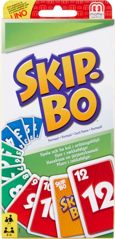 Se Mattel Games Uno skip-bo online her - Ean: 5011363523698