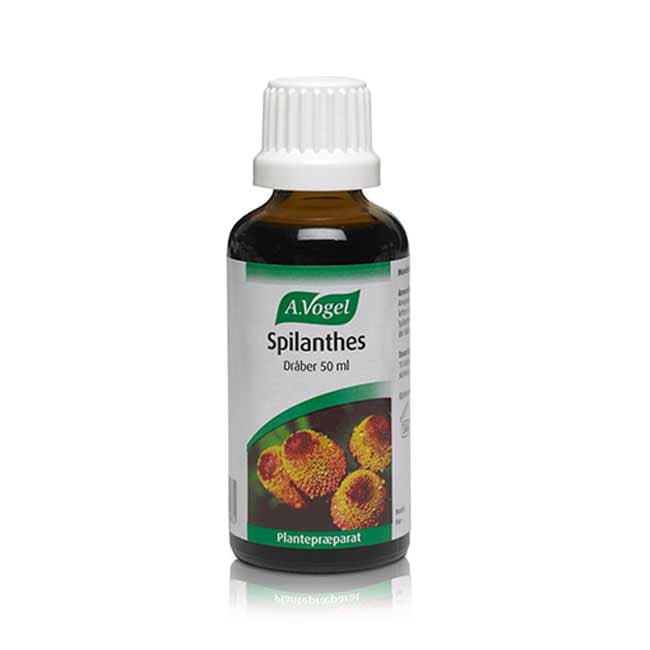 Stort online udvalg i A.Vogel Spilanthes 50ml. ❤ A .Vogel ❤ Hurtig levering: 1 - 2 Hverdage og gratis fragt v/køb over 295 kr. GLS til pakkeshop ❤ Varenummer: HG-1885 og barcode / Ean: 5703802002061 på lager - Kæmpe udvalg i Personlig pleje - Over 315 kendte brands på udsalg