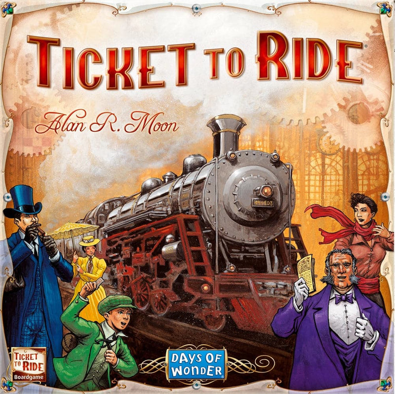 Se Spil Ticket to ride usa online her - Ean: 0242002001061