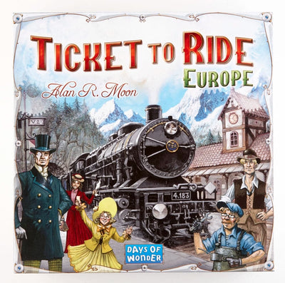 Se Spil Ticket to ride europe online her - Ean: 0824968717028