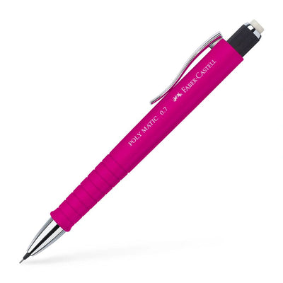 Se Faber-Castell Pencil poly matic 0,7 pink online her - Ean: 6933256627933