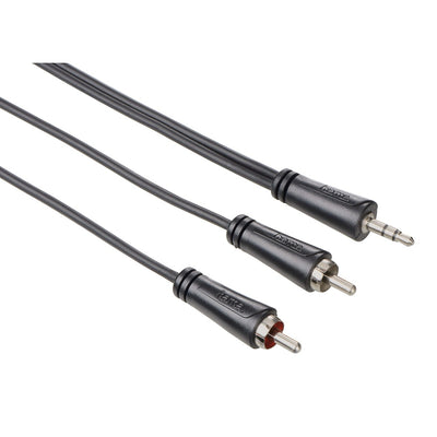 Se HAMA High grade Minijack 3.5mm til 2xPhono kabel - 3 m ❤ Kæmpe udvalg i Blandet ❤ Hurtig levering: 1 - 2 Hverdage samt billig fragt - Varenummer: CPD-HA66122296 og barcode / Ean: '4047443190857 på lager - Udsalg på Kabler & Adaptere/Lydkabler/Mini Jack kabler/Minijack til 2x Phono Spar op til 51% - Over 312 kendte brands på udsalg