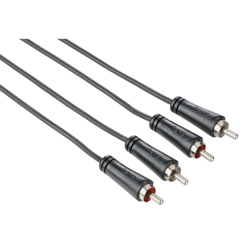 Se HAMA Slim Stereo Phono kabel - 3 m ❤ Kæmpe udvalg i Blandet ❤ Hurtig levering: 1 - 2 Hverdage samt billig fragt - Varenummer: CPD-HA66122273 og barcode / Ean: &
