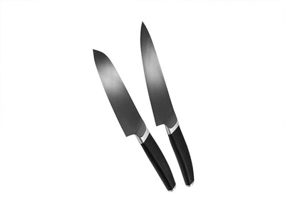 ONYX COOKWARE KITCHEN KNIFE SETS 2 dele kokke santoku knivsæt ❤ Se vores kæmpe udvalg i Knivsæt