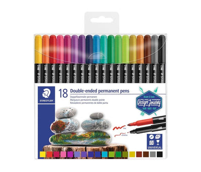 Se Staedtler Permanente tusser 18 stk online her - Ean: 4007817042960