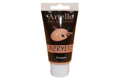 Se Akrylmaling Artello copper 75ml online her - Ean: 5700138003823