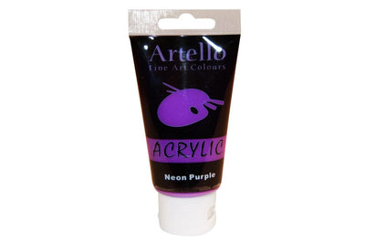 Se Akrylmaling Artello lilla neon 75ml online her - Ean: 5700138003892