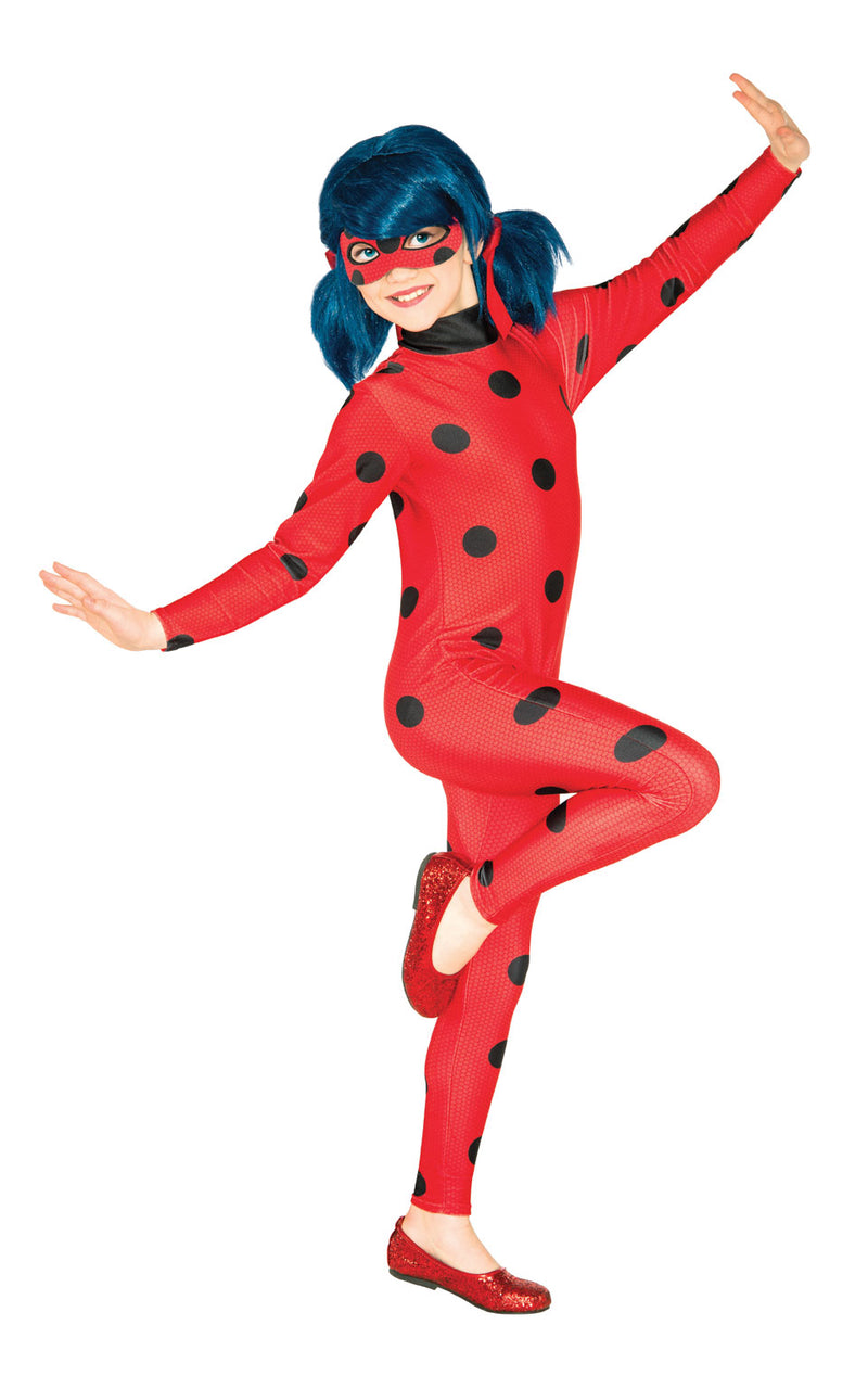Se Miraculous Ladybug udklædningstøj(Str. 104/S) ✔ Kæmpe udvalg i Rubie&