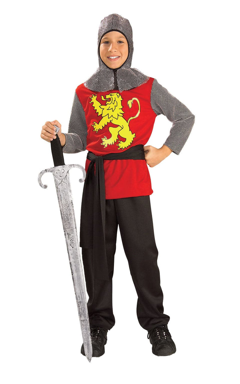 Se Middelalder Ridder Udklædning til børn(Str. M) ✔ Kæmpe udvalg i Rubie&