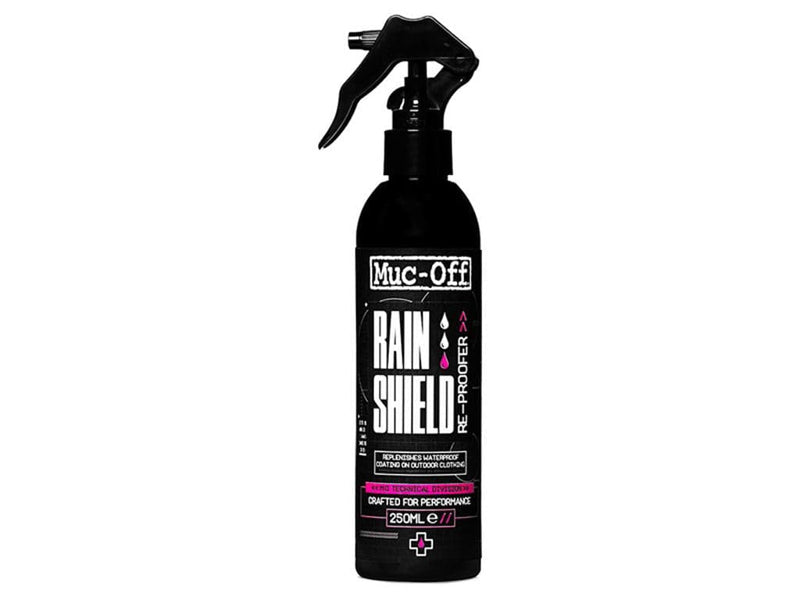 Se Muc-Off Rain Shield Re-Proofer - Imprægneringsspray - 250 ml ❤ Stort online udvalg i Muc-Off ❤ Hurtig levering: 1 - 2 Hverdage samt billig fragt - Varenummer: CKP-5037835210934 og barcode / Ean: &