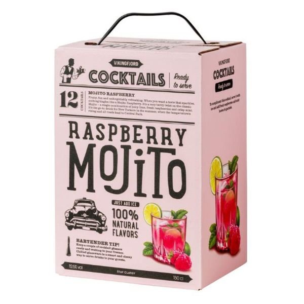 Se Classic Cocktails Raspberry Mojito (Bib) 150 Cl. ✔ Kæmpe udvalg i  Classic Cocktails ✔ Hurtig levering: 1 - 2 Hverdage samt billig fragt - Varenummer: BAR-682401 og barcode / Ean: &