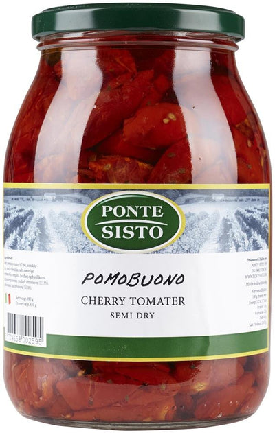 Se Tomater Cherry Soltørret Gl (980 G) ❤ Stort online udvalg i Ponte Sisto ❤ Hurtig levering: 1 - 2 Hverdage samt billig fragt - Varenummer: BAR-725105 og barcode / Ean: '5711779126284 på lager - Udsalg på Delikatesser | Kolonial | Pasta Spar op til 64% - Over 434 design brands på udsalg