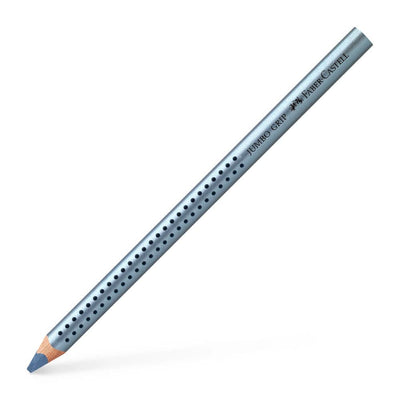 Se Faber-Castell Farveblyant grip 2011 jumbo metal blå online her - Ean: 4005401109846