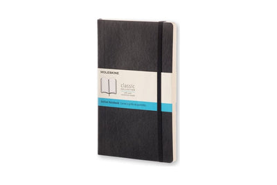 Se Notesbog Moleskine large sort m/192 prikket ark soft cover online her - Ean: 8051272892741