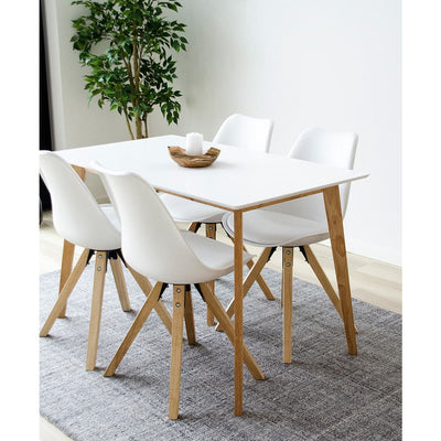 Se Vojens Spisebord - I hvid og natur 120x70xh75 cm ❤ Stort online udvalg i House Nordic ❤ Hurtig levering: 1 - 2 Hverdage samt billig fragt ❤ Varenummer: BGH-41240585306263 og barcode / Ean: '5713917009619 på lager - Udsalg på Best selling products Spar op til 62% - Over 785 kendte brands på udsalg