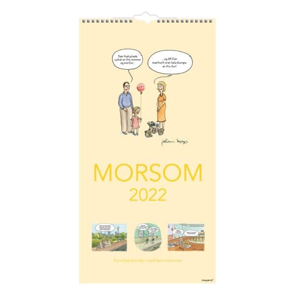 Mayland Familie kalender Morsom 2022 - Køb online nu