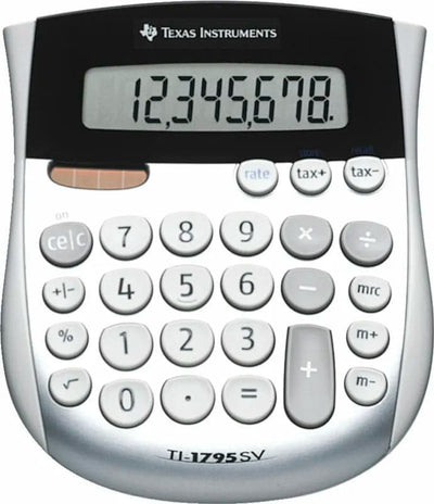 Se Texas Instruments Lommeregner ti 1795 sv + 8 cifre online her - Ean: 3243480010085