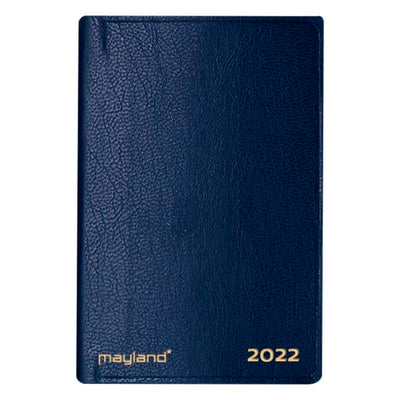 Mayland Lommekalender. Uge. Tværformat. Indb. Kunstskind Blå 2022 - Køb online nu