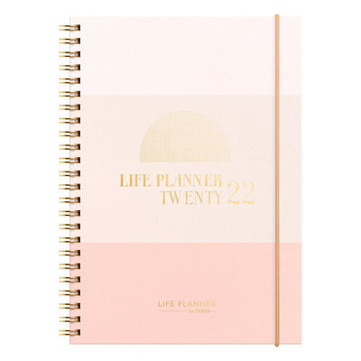 Mayland Life Planner Pink. Tværformat FSC Mix 2022 - Køb online nu