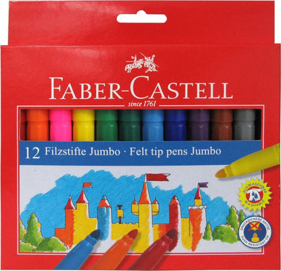 Se Faber-Castell Tusser jumbo 12ass online her - Ean: 8591272000697