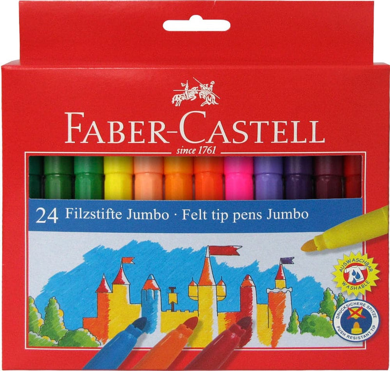 Se Faber-Castell Tusser jumbo 24ass online her - Ean: 8591272000703