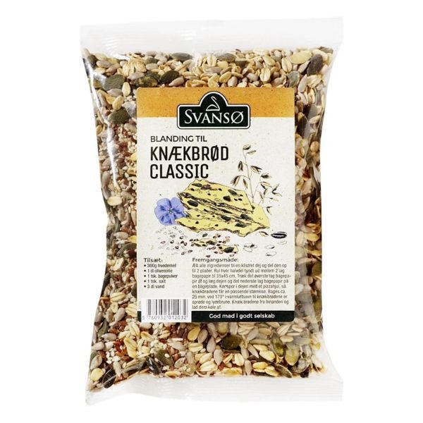 Se Knækbrødsblanding Classic Svansø 310g ❤ Kæmpe udvalg i SVANSØ ❤ Hurtig levering: 1 - 2 Hverdage samt billig fragt - Varenummer: BAR-671321 og barcode / Ean: &