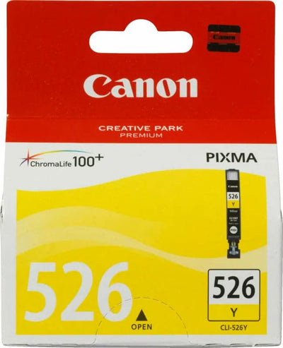 Se Canon CLI-526 gul printerpatron online her - Ean: 4960999670058