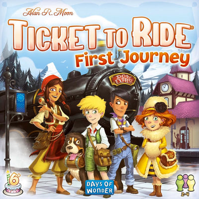 Se Spil Ticket to ride first journey online her - Ean: 0824968211274