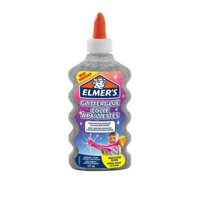 Se Elmers glitterlim sølv 177 ml online her - Ean: 3026980772550