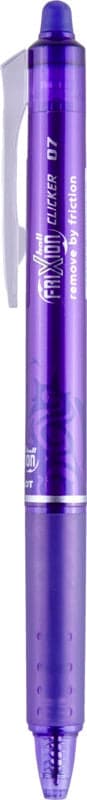 Se Pilot Ball-liner frixion clicker 07 violet online her - Ean: 4902505417535