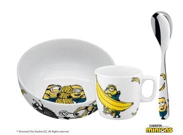 WMF Kids Breakfast set Minions, 3-piece