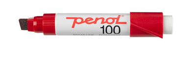 Se Penol Marker 100 3-10mm rød permanent online her - Ean: 5701113661526