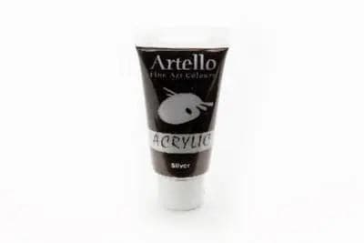 Se Akrylmaling Artello sølv 75ml online her - Ean: 5700138003816