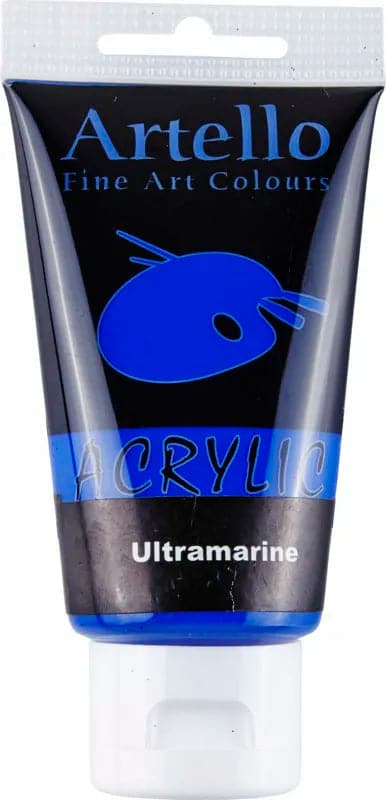 Se Akrylmaling Artello blå ultramarine 75ml online her - Ean: 5700138003342