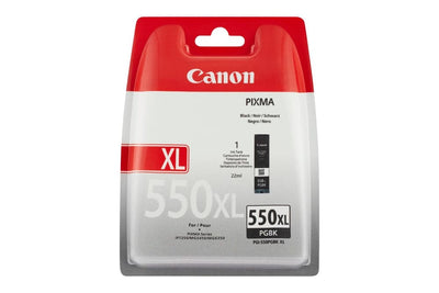 Se Canon PGI-550xl pigment black ink tank printerpatron online her - Ean: 4960999904504