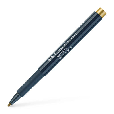 Se Faber-Castell Metallic pen guld online her - Ean: 4005401607502