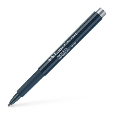 Se Faber-Castell Metallic pen sølv online her - Ean: 4005401607519