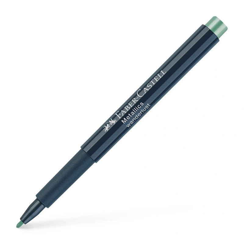 Se Faber-Castell Metallic pen grøn online her - Ean: 4005401607946