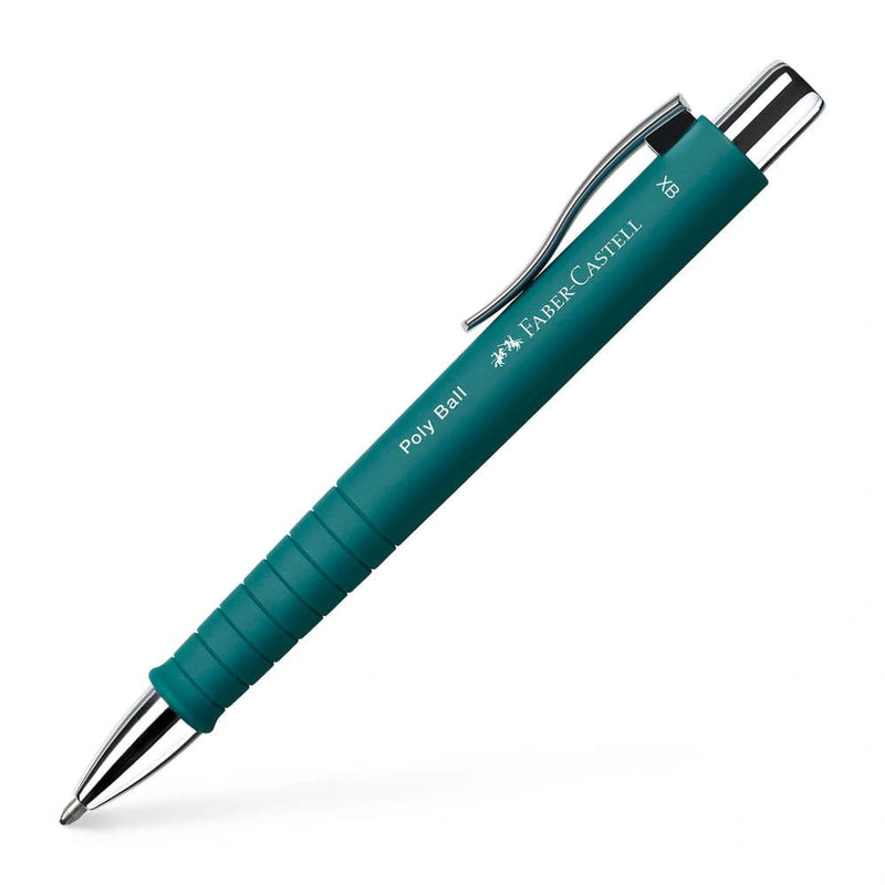 Se Faber-Castell Kuglepen poly ball xb emerald grøn online her - Ean: 6933256643520