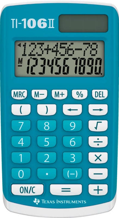 Se Texas Instruments Lommeregner ti 106 ii incl. box online her - Ean: 3243480104418