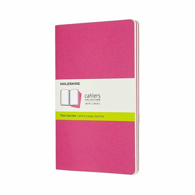 Se Notesbog Moleskine cahiers large pink journal p 13x21cm online her - Ean: 8058647629681