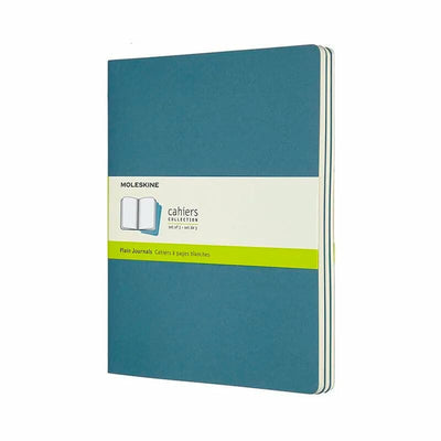 Se Notesbog Moleskine cahiers xl briskblue journal p 19x25cm online her - Ean: 8058647629636