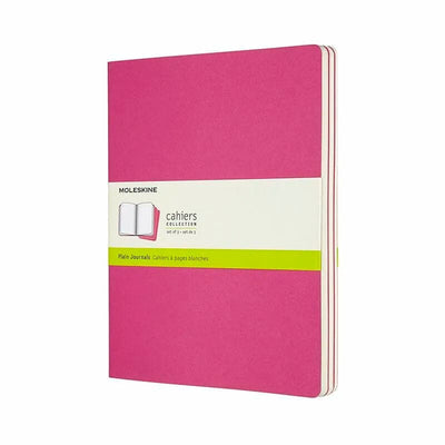 Se Notesbog Moleskine cahiers xl pink journal p 19x25cm online her - Ean: 8058647629698