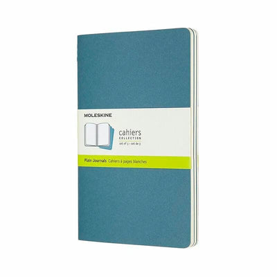 Se Notesbog Moleskine cahiers large briskblue journal p 13x21cm online her - Ean: 8058647629629