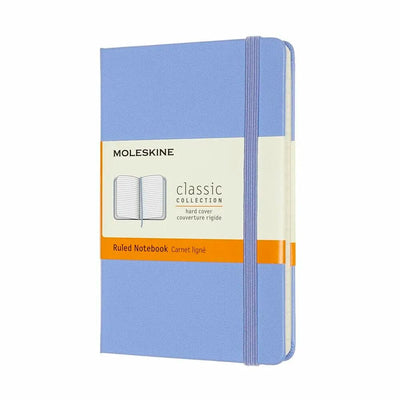 Se Notesbog Moleskine classic pocket hard r hyd.blue 9x14cm online her - Ean: 8056420850796