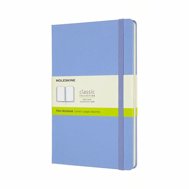 Se Notesbog Moleskine classic large hard p hyd.blue 13x21cm online her - Ean: 8056420850826